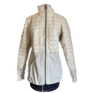 Patagonia Hybrid Down Jacket w/ R2 fleece Small Ivory Ski/Snowboard from 2014